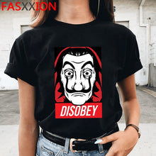 Load image into Gallery viewer, Soldi Rapina La Casa di Carta di Stampa Magliette Da Uomo La Casa De Papel Harajuku T-Shirt di Estate Bella Ciao T Shirt fresco Top Magliette Maschio