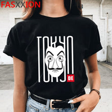 Load image into Gallery viewer, Soldi Rapina La Casa di Carta di Stampa Magliette Da Uomo La Casa De Papel Harajuku T-Shirt di Estate Bella Ciao T Shirt fresco Top Magliette Maschio