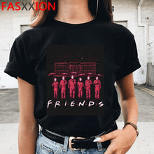 Load image into Gallery viewer, Soldi Rapina La Casa di Carta di Stampa Magliette Da Uomo La Casa De Papel Harajuku T-Shirt di Estate Bella Ciao T Shirt fresco Top Magliette Maschio