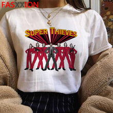 Load image into Gallery viewer, Soldi Rapina La Casa di Carta di Stampa Magliette Da Uomo La Casa De Papel Harajuku T-Shirt di Estate Bella Ciao T Shirt fresco Top Magliette Maschio