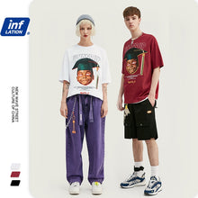 Load image into Gallery viewer, INFLATION 2020 Summer Men T-Shirt футболка мужская Men T-Shirt Hip Hop Streetwear Tshirts Harajuku Casual Men's T-shirt 1162S20